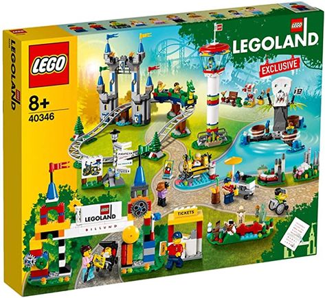 Amazon.com: Legoland Lego Exclusive Set 40346 Building Set: Toys & Games Best Roller Coasters, Lego System, Lego Construction, Parc D'attraction, Lego Creator, Toy Blocks, Lego Building, Lego Friends, Lego Duplo