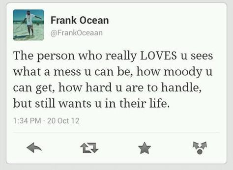 . Frank Ocean Twitter, Frank Ocean Quotes, Thug Quotes, Ocean Quotes, Unspoken Words, Good Sentences, Rare Words, Good Quotes For Instagram, Tough Love