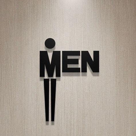 Washroom Sign, Restroom Sign, Toilet Sign, Bathroom Sign, Signs