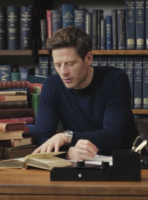 James photographed by Mariano Vivanco for Richemont's Montblanc brand campaign, May 2023 James Norton Actor, James Norton, A Little Life, Brand Campaign, Celebrities Male, Pretty People, Actors