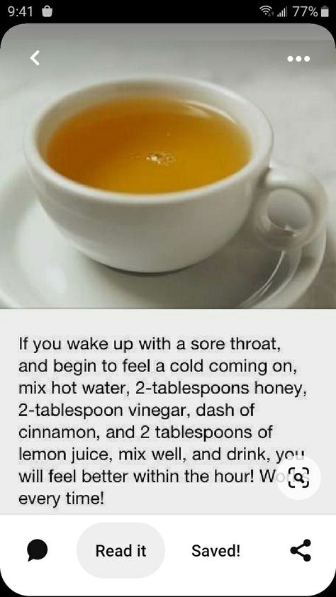 Food For Colds, Stop A Cold, Sore Throat Tea, Cold Remedy, Throat Remedies, Sore Throat Remedies, Canker Sore, Home Remedy For Cough, Natural Healing Remedies