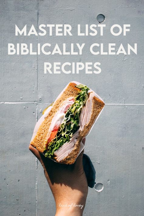 Biblical Diet, Bible Food, Bible Diet, Make Ahead Salads, Clean Breakfast, Master List, Cookout Food, Best Cheese, Healthy Clean Eating