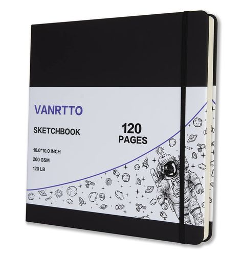 Sketch Book To Buy, Sketch Book Brands, Small Square Sketchbook, Sketchbook To Buy, Sketch Books To Buy, Sketchbooks To Buy, Sketchbook Thick, Thick Sketchbook, Chunky Sketchbook