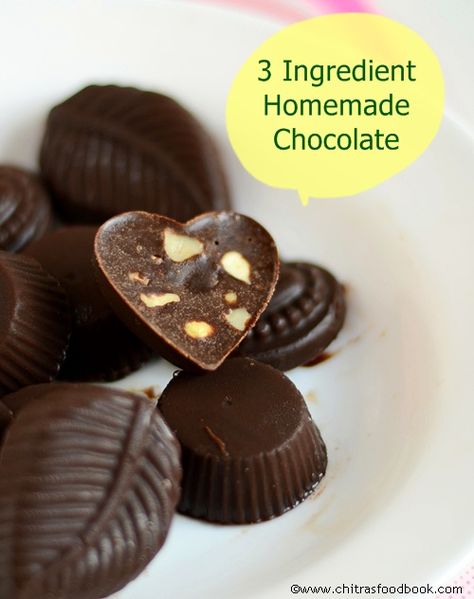 Easy homemade chocolate recipe Recipe With Cocoa Powder, Chocolate At Home, Cocoa Powder Recipes, Assorted Chocolates, Chocolate Recipes Easy, Chocolate Recipes Homemade, Homemade Oil, Chocolate Lava, Chocolate Lava Cake