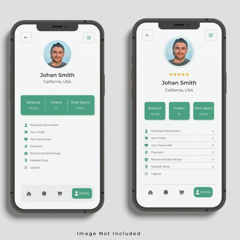 Profile setting interface for any app design UI Element Ui Design App, Profile Ui, App Design Ui, Profile Settings, App Interface, Blog Template, Design App, Ui Elements, App Ui Design