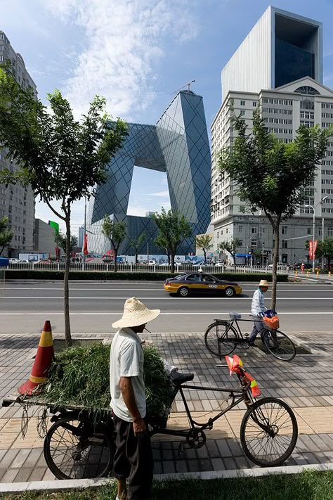 CCTV Headquarters, Beijing China – OMA – Iwan Baan China Beijing City, Beijing Aesthetic City, Beijing Wallpaper, Beijing China Aesthetic, Beijing Aesthetic, Cctv Headquarters, Beijing Street, Ann Liang, Iwan Baan