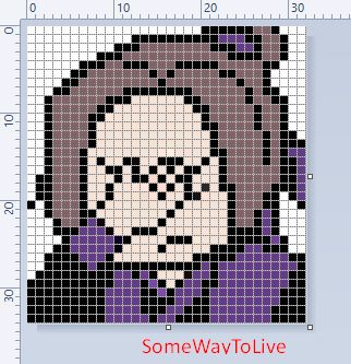 Friendship Bracelet Patterns Easy, Easy Perler Beads Ideas, Pixel Art Grid, Jiang Cheng, The Grandmaster Of Demonic Cultivation, Pixel Art Pattern, Perler Patterns, The Grandmaster, Stitch Art