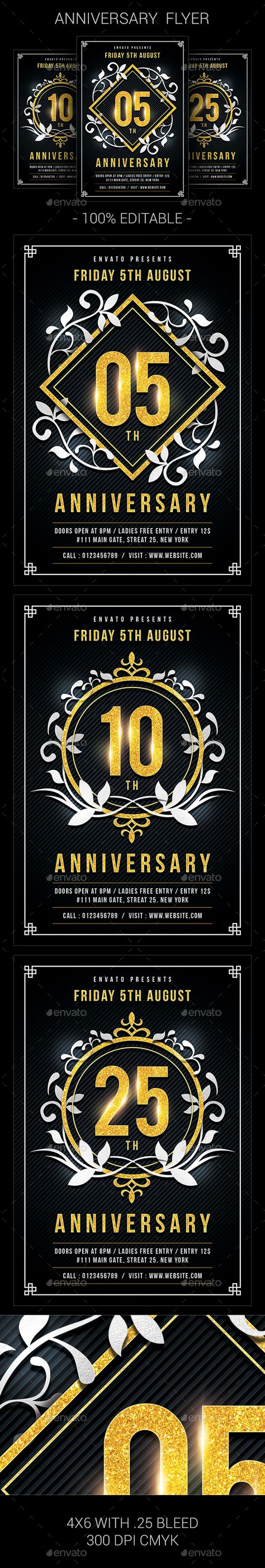 #Anniversary #Flyer - #Clubs & Parties Events Celebration Champagne, Colourful Party, Branding Identity Inspiration, Website Color Palette, Parties Ideas, Party Flyers, Halloween Flyer, Flyer Design Inspiration, Birthday Flyer