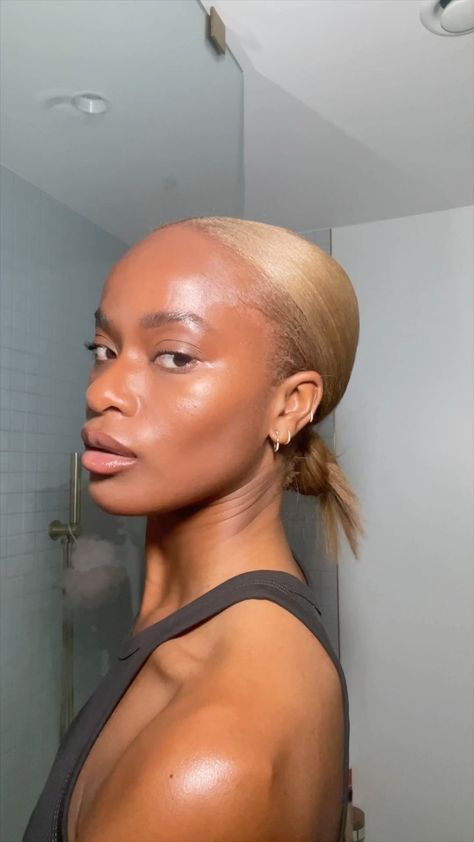 Beige Blonde Black Women, Dark Blonde Hair On Black Women, Blonde Relaxed Hair Black Women, Blonde Slick Back Hair Black Women, Ash Blonde Hair Black Women Natural, Homey Blonde Hair Black Women, Black Girls With Blonde Hair Natural, 4c Blonde Hair, Dirty Blonde Black Women