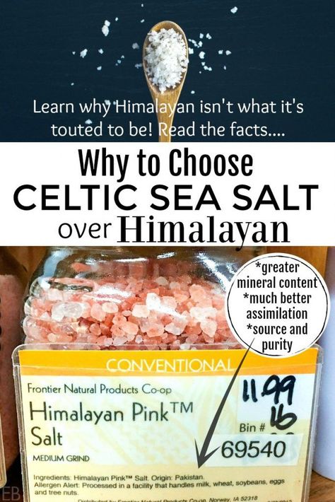 Years ago, I bought and used Himalayan salt. Sea salt was what I had been using. I thought the two salts were interchangeable. Because many recommend Himalayan, I thought perhaps it was THE superior salt. What happened next and what my doctor told me on the subject helped me to switch over to Celtic Sea Salt for good. #celticseasalt #himalayansalt #seasalt Himalayan, Salt Benefits, Healthy Salt, Eat Beautiful, Celtic Salt, Celtic Sea Salt, Himalayan Salt, The Subject, Nutrition Tips