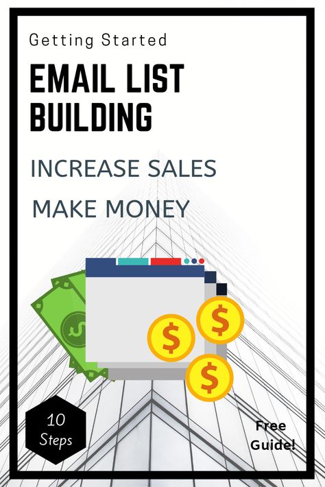 Here's a free 10 step guide to email list building to increase your sales and revenue even more. It explains how to get people in your mailing list and ways to build email list & keep on growing your email list.   As email marketing holds tremendous potential for the growth of your business.   It also has tips which you should if you are getting started with building an email list.  #emailmarketing #emaillistbuilding #emaillist #growemaillist #marketing #buildemaillist #increasesales Email List Building Ideas, How To Create An Email List, Freebies To Grow Email List, Email Best Practices, Build Email List, Money Increase, Upwork Profile, Grow Email List, Business Launch