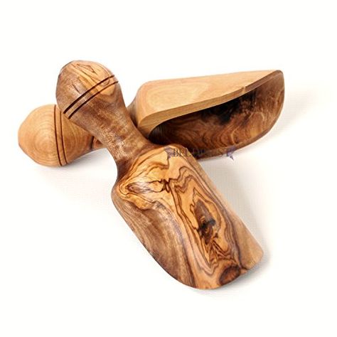 Olive Wood 5 Set of 2 Wooden Bath Salt Scoops Hand Carved Large Size Wooden Seasoning Scoops -- To view further for this item, visit the image link.-It is an affiliate link to Amazon. Flour Scoop, Wood Bath, Wooden Bath, Wooden Scoop, Lathe Projects, Wood Turning Projects, Bath Salt, Wood Lathe, Kitchen Gift