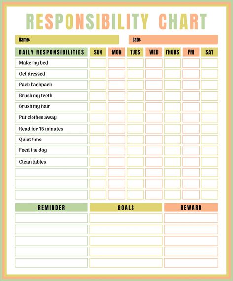 Chore Chart For Kids Age 8, Weekly Chore Chart Kids Printable, Chore Chart For Kids Age 10, Editable Chore Chart Free, Chore Chart Kids Printable Free, Printable Chore Charts For Kids Free, Free Chore Chart Printables Templates, Blank Chore Chart Printables, Kids Chore Chart Ideas