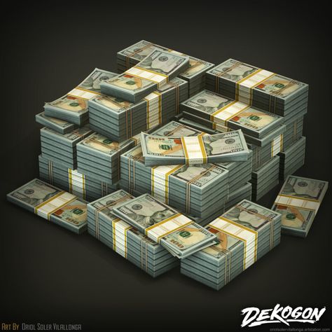 Piles Of Money, Bank Heist, Bear Artwork, Environment Props, Team Wallpaper, Money Stacks, Gold Money, Bond Girls, Cute Flower Wallpapers