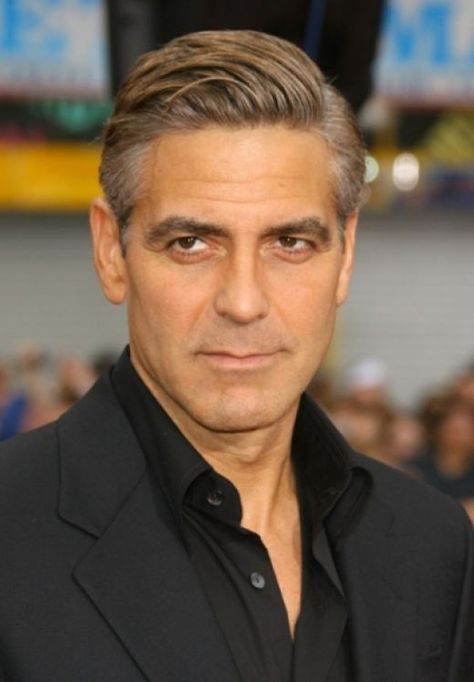 Sexy 40 Year Old Men Classy Mens Haircut, George Clooney Haircut, White Boy Hairstyle, White Boy Haircuts, Shawn Mendes Hair, Silver Fox Hair, Hairstyle Simple, Comb Over Haircut, Dance Hair