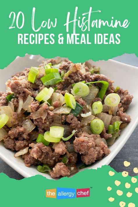 Low histamine ginger beef. Histamine Free Diet, Low Histamine Low Carb Recipes, Low Histamine Ground Turkey Recipes, Low Histamine Chicken Soup, Low Histamine Gluten Free Recipes, Easy Low Histamine Recipes, Easy Low Histamine Meals, Low Histamine Beef Recipes, Low Histamine Meal Prep