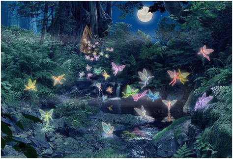 Fairies in a Field    It's the Midsummer, my main female character's birthday. She thinks she has an encounter with some fairies... Fairy Name Generator, Fairy Names, Fairy Wallpaper, Fairy Dragon, Fairy Pictures, Love Fairy, Fairies Elves, Fairy Magic, Beautiful Fairies