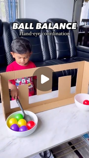 Activities For 3 Year Toddlers, Kid Challenges Activities, Activity For 3 Year Kids, Cardboard Activities For Kids, Activities For Four Year Olds, Four Year Old Activities, Toddler Fun Activities, Diy Games For Kids, Cardboard Games