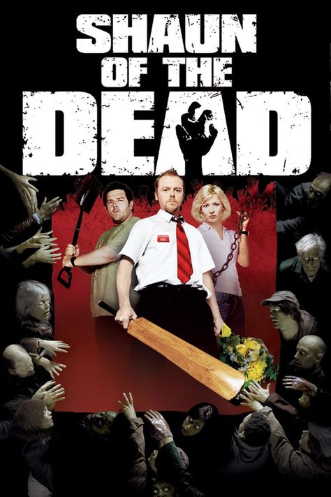 Shaun of the Dead (2004) Dylan Moran, Nick Frost, Best Movies List, Train To Busan, Good Comedy Movies, Shaun Of The Dead, Simon Pegg, Mark Gatiss, Zombie Movies