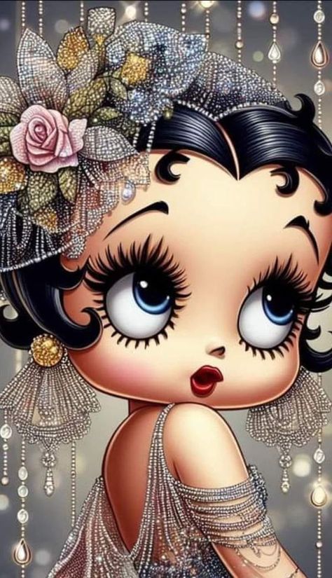 Betty Boop Wallpapers Iphone, Betty Boop Wallpapers, Betty Boop Comic, Betty Boop Images, Betty Boop Classic, Betty Boop Quotes, Idee Cricut, Black Betty Boop, Betty Boop Art