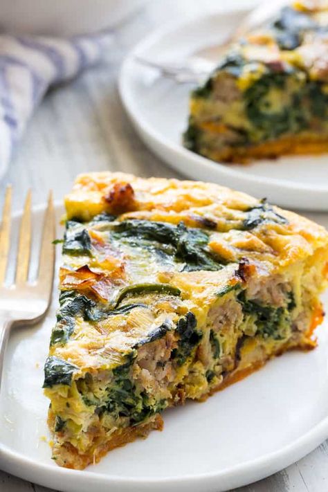 Quiche, Thermomix, Paleo Quiche, Paleo Sausage, Whole30 Breakfast Recipes, Sausage Quiche, Paleo Running Momma, Spring Recipes Dinner, Better Breakfast