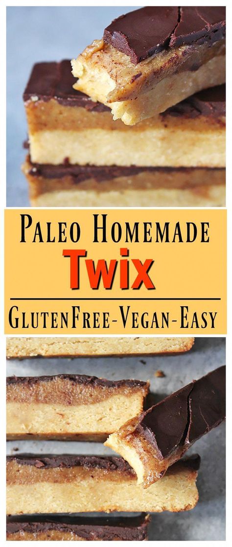 Twix Recipe, Homemade Twix Bars, Twix Bars, Twix Bar, Popular Candy, Homemade Candy, Chocolate And Peanut Butter, Paleo Sweets, Paleo Treats