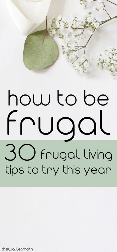 How to be frugal: 30+ frugal living tips and 8 frugal rules that you NEED to try this year to save money, learn how to budget, and start living frugally every day. These frugal tips are so easy to make daily money habits - pin this for later! Frugal Living Tips, Spending Freeze, Money Frugal, Frugal Lifestyle, Living On A Budget, Budget Planer, Savings Plan, Create A Budget, Frugal Tips