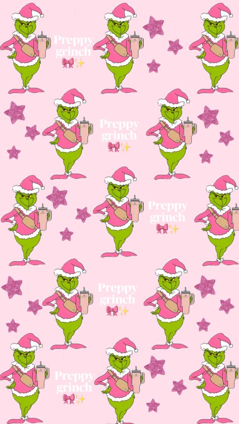 Preppy grinch wallpaper #preppy #grinch #grinchmas #wallpaper Grinchmas Wallpaper, Preppy Grinch, Grinch Wallpaper, Funny Christmas Wallpaper, Christmas Wallpaper Ipad, Wallpaper Preppy, Christmas Wallpaper Iphone Cute, Cute Christmas Ideas, Iphone Wallpaper Preppy