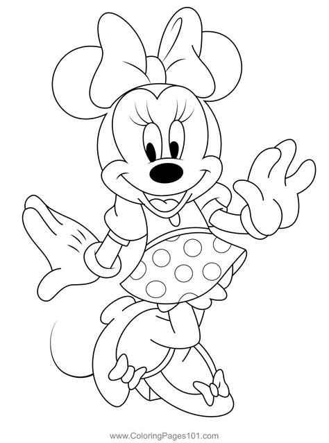 Mickey Minnie So Happy Coloring Page Minnie Mouse Outline, Disney Coloring Pages Printables, Mouse Coloring Pages, Mickey Coloring Pages, Disney Coloring Sheets, Minnie Mouse Coloring Pages, Minnie Mouse Drawing, Disney Character Drawing, Minnie Mouse Images