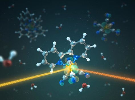 Transition metal complexes: Mixed works better Solar Cells, Electrical Energy, Scientific Illustration, Solar Cell, A Team, It Works, Solar, Quick Saves