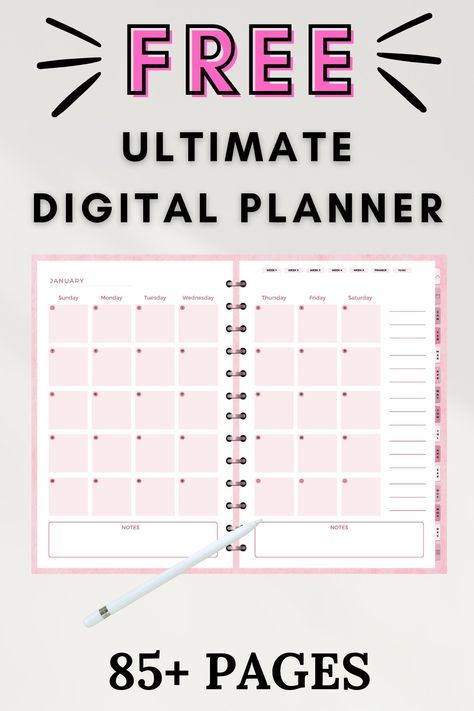 Free Digital Planner for 2024 plannercards #canvaplanner. Free Digital Planner, Budget Planner Free, Free Planner Templates, Weekly Budget Planner, Samsung Notes, Planner Writing, Monthly Planner Template, Budget Planner Template, Budget Planner Printable