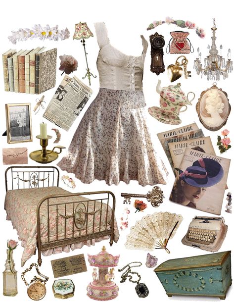 Fairy Tale Aesthetic Outfit, Shoujo Aesthetic Outfits, Cottage Outfit, Fairy Aesthetic Outfit, Fairies Aesthetic, Cozy White Cottage, Indie Fits, Castle Rooms, Vibe Check