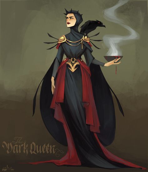 Queen Alexandra, Dark Queen, Asoiaf Art, Queen Art, Art Style Inspiration, Evil Queen, Fantasy Rpg, Sci Fi Art, Dnd Characters