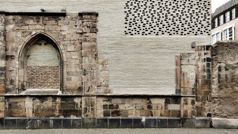 Petersen Brick, Patchwork Architecture, Kolumba Museum, Renovation Architecture, Peter Zumthor, Brick Veneer, Cologne Germany, Adaptive Reuse, New Museum