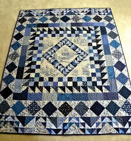 Persnickety Quilts: Make Your Own Medallion Quilt, with Simple Tips for Prolonging the Process Antique Medallion, Medallion Quilts, Nautical Quilt, Tie Quilt, Medallion Quilt, Toile Fabric, Quilt Border, Patchwork Quilting, White Quilt