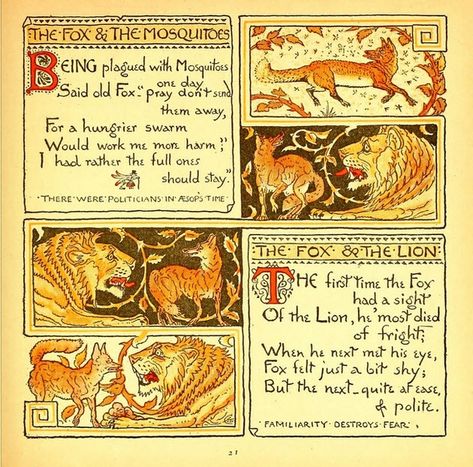 Baby's Own Aesop - Fox and the Mosquitoes