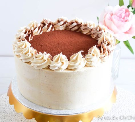 Tiramisu Cake Apex Legends Pathfinder, Espresso Buttercream, Genoise Cake, Genoise Sponge, Coffee Buttercream, Mascarpone Cream, Tiramisu Cake, Desserts Recipes, Apex Legends