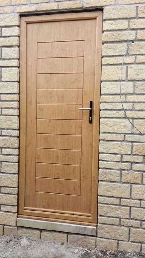 Semi Solid Wooden Doors, Door And Window Design, Flush Door Design, Flush Door, Door Handle Design, Wooden Main Door, Home Door Design, Groove Design, Double Door Design