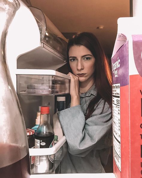 Fridge Photoshoot, Refrigerator Photoshoot, Pov Reference, Fridge Reference, Looking In Fridge Reference, Fridge Cinematography, Fridge Models, Drinks Fridge, Fridge Photos