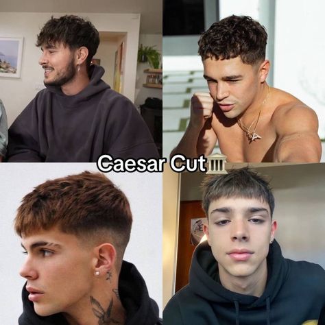 Caesar cut men’s haircut Boy Hair Color Ideas, Boy Hair Color, Caesar Cut Men, Portraits Of Men, Simpul Dasi, Taper Fade Short Hair, S Haircut, Caesar Haircut, Haircut Names For Men