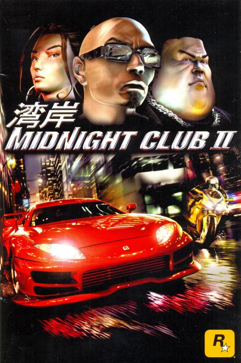 Midnight Club II Outfit Night Club, Midnight Club, Pc Games Download, Ps2 Games, Game Download Free, Techno Music, Rockstar Games, Street Racing, Playstation 2