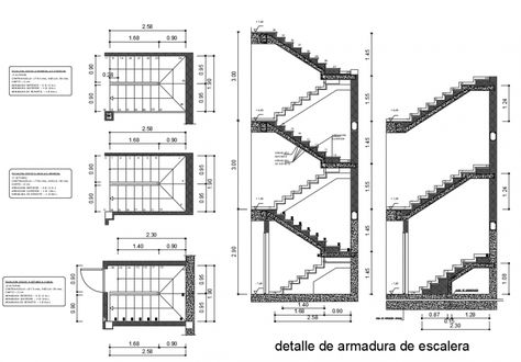 Detail of stair section drawing dwg file.  With dimesion detail, naming detail, section detail, numbering detail, stair construction detail etc in autocad format. Stair Drawing Architecture, Stairs Plan Drawing, Stair Detail Drawing, Section Drawing Architecture, Stair Construction, Stair Dimensions, How To Draw Stairs, Stair Design Architecture, Section Detail