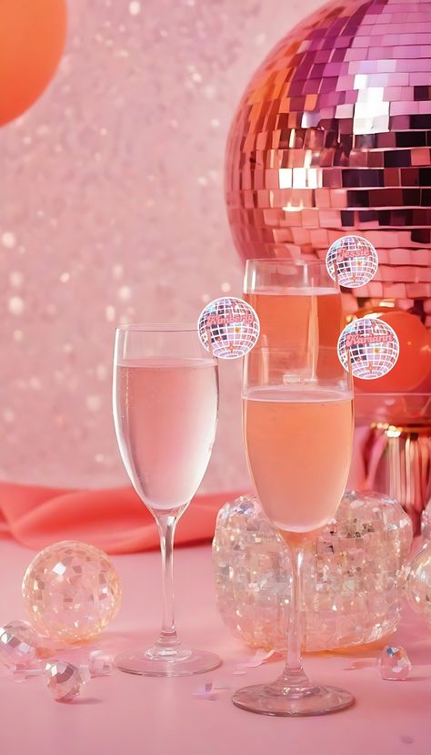 Create the cutest 70's themed party with these disco ball drink charms. Elevate your party decor by decorating the glasses with these very cute keepsake charms. ❤ Design: Name of the party guest printed on a silver mirrored disco ball. ❤ Size: The drink charms' dimensions are ~1.75" wide. ❤ What's included in this listing: Disco ball drink charms. Glasses, and disco decor are not included. ❤ Materials: Printed on 1/8" thick silver mirror acrylic and design is visible from the front only. ❤Custom Fancy Disco Party, Last Disco Hens, Disco 50th Birthday Party, Disco Cowgirl Bachelorette Party, 70s Themed Birthday Party, Tequila Sunset, Disco Cowgirl Bachelorette, Disco Decor, Bachelorette Party Drinks