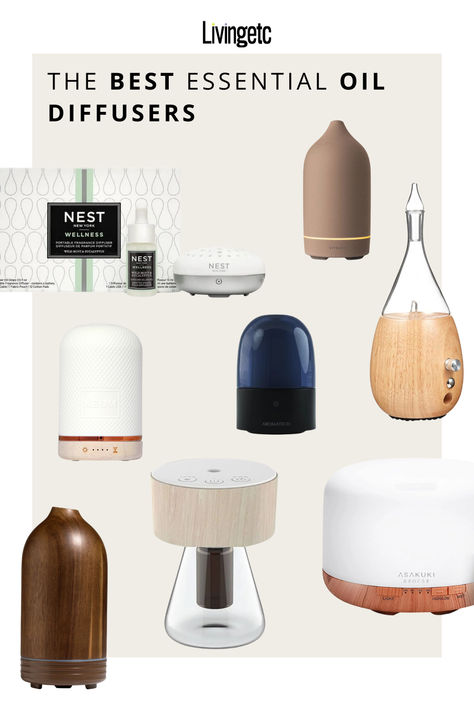 Enjoy the benefits of a peace-aiding house with our selection of the best essential oil diffuser must-haves, chosen for long-lasting scents and aesthetics.  *Aff links Aesthetic Oil Diffuser, Diffuser Aesthetic, Best Oil Diffuser, Best Essential Oil Diffuser, Best Home Fragrance, Decor Shopping, Set The Mood, Best Essential Oils, Fragrance Diffuser