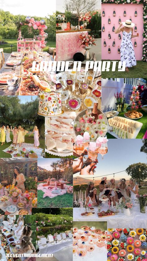 #gardenparty #garden #bachelorette #bacheloretteparty #gardenbachelorette Bachelorette Garden Party, Hens Night Theme, Garden Bachelorette, Galentines Party, Bachelorette Themes, Bachelorette Party Themes, Hens Night, Garden Theme, Garden Party