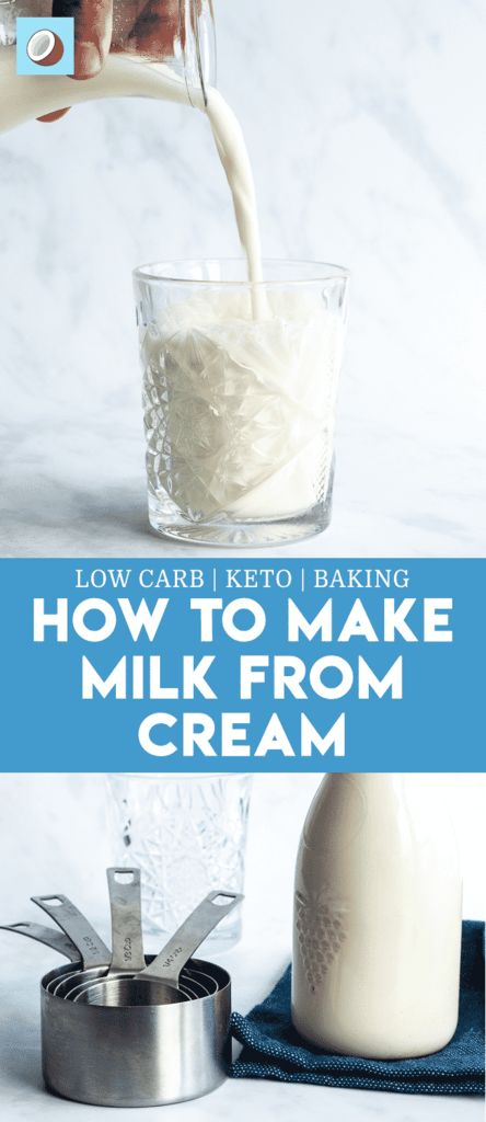 How To Make Milk From Heavy Whipping Cream Keto Milk Substitute, Keto Bakes, Keto Milk, Milk Substitute, Alternative Sweeteners, Coffee Creamers, Keto Kitchen, Cooking Substitutions, Keto Drinks