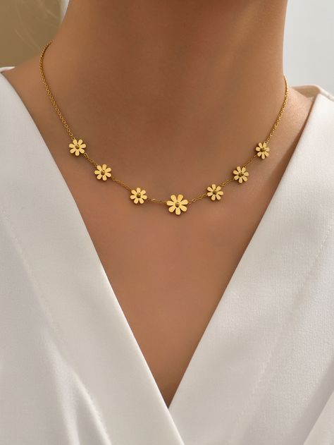 Womens Chain Necklace Gold, Gold Simple Necklace Set, Gold Necklace Aesthetic Simple, Casual Jewelry Ideas, Cute Chains For Women, Gold Nackless Design Latest Antique, Fancy Chains Gold, Simple Gold Necklace Designs Latest, Simple Jewellery Design Indian