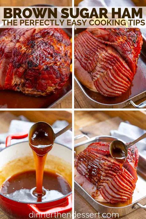 Spiral Ham Brown Sugar Glaze, Honey Ham Thanksgiving, Juicy Baked Ham Recipes, Best Easter Ham Recipes, Mini Ham Recipe, Baked Ham With Brown Sugar Glaze, Glaze For Ham Brown Sugar Easy, How To Make Ham For Thanksgiving, Thanksgiving Ham Recipes Brown Sugar