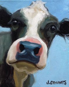 Cabin Rustic Decor, Cabin Rustic, Painting A Day, Grass Roots, Farm Art, Cow Painting, Cow Art, Restaurant Decor, Animal Paintings