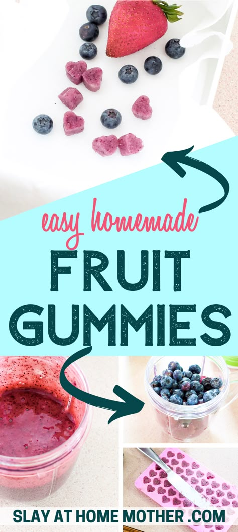 This homemade gummies recipe is so easy to make, and made with real fruit, gelatin, and raw organic honey! NO JELLO. Our kids love snacking on these homemade gummies, and I love sneaking foods into snacks for my picky eaters! #homemade #gummies #homemadegummies #toddlersnacks #pickyeaters #parenting #toddlers #hiddenfruits #hiddenveggies #healthysnacks #slayathomemother  www.SLAYathomemother.com Healthy Party Favors, Best Toddler Snacks, Honey Pack, Divine Recipes, Fruit And Honey, Healthy Gummies, Homemade Fruit Snacks, Fruit Gummies, Homemade Gummies